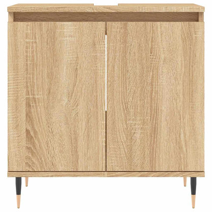 Mobile da Bagno Rovere Sonoma 58x33x60 cm in Legno Multistrato