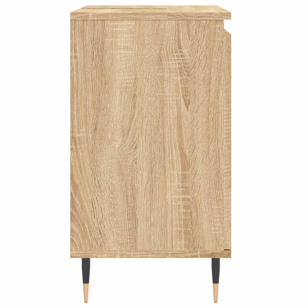 Mobile da Bagno Rovere Sonoma 58x33x60 cm in Legno Multistrato | homemem39