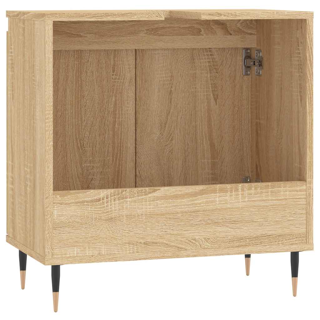Mobile da Bagno Rovere Sonoma 58x33x60 cm in Legno Multistrato | homemem39