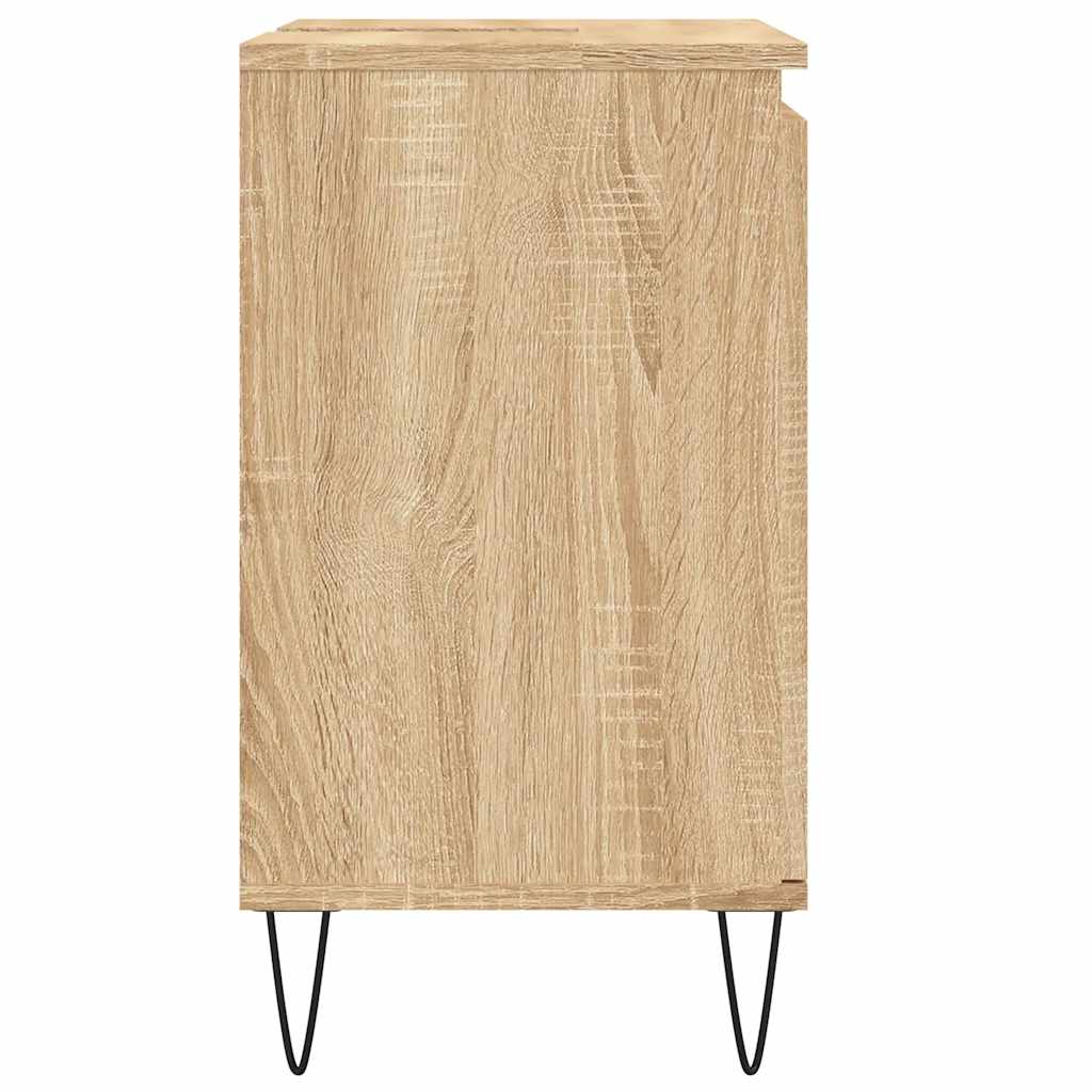 Mobile da Bagno Rovere Sonoma 58x33x60 cm in Legno Multistrato | homemem39