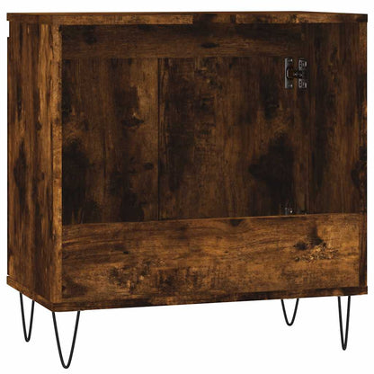 Armadietto Bagno Rovere Fumo 58x33x60 cm in Legno Multistrato | homemem39