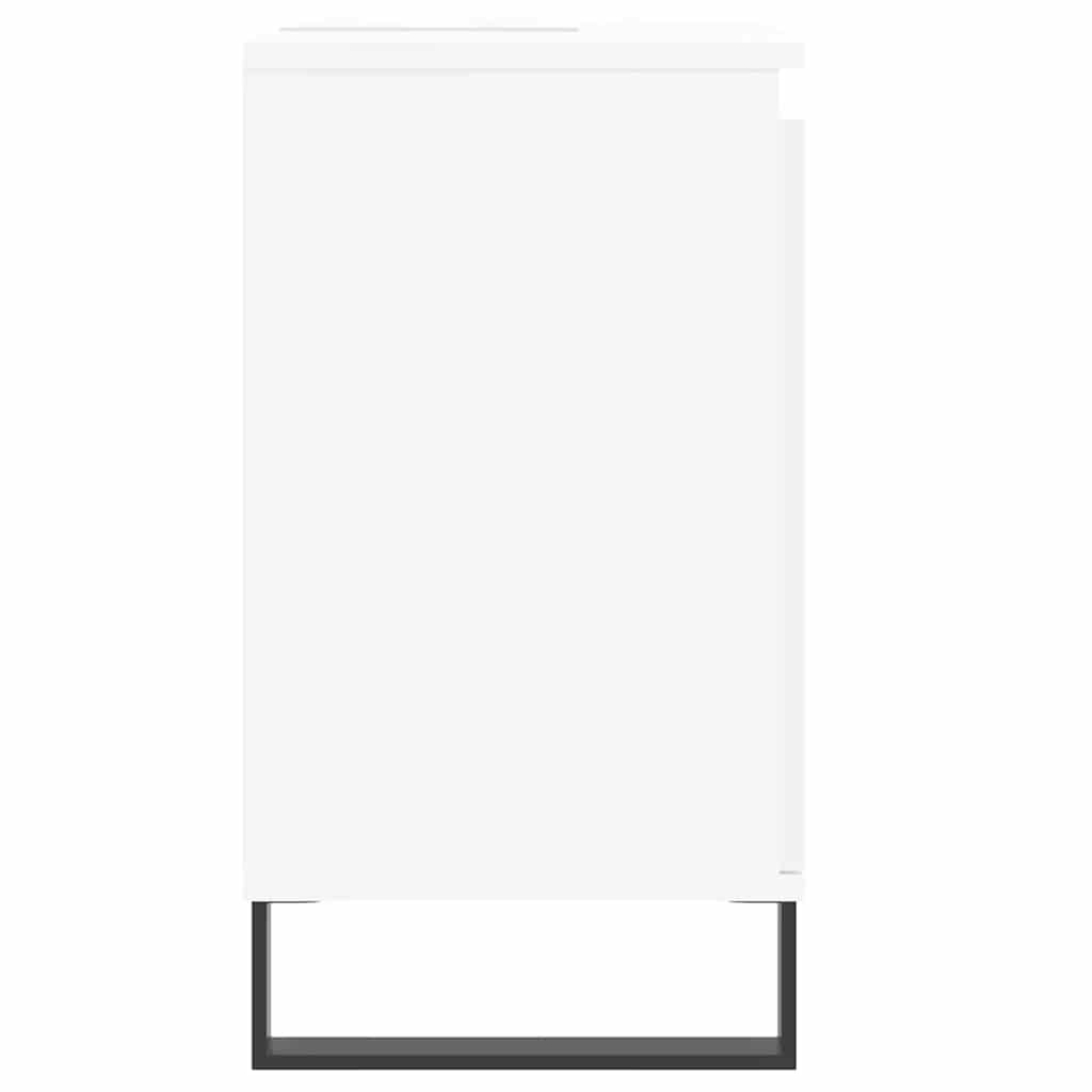 Mobile da Bagno Bianco 58x33x60 cm in Legno Multistrato | homemem39