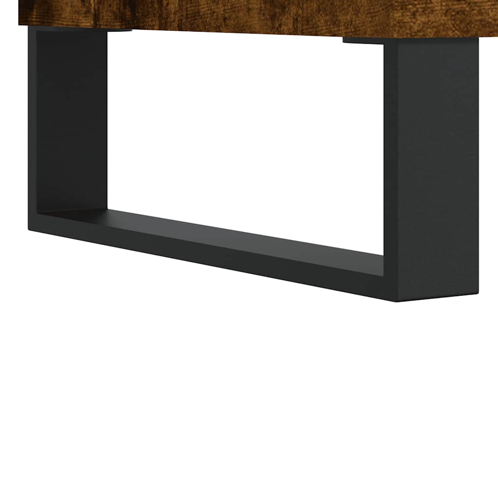 Armadietto Bagno Rovere Fumo 58x33x60 cm in Legno Multistrato | homemem39