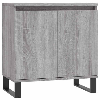 Mobile da Bagno Grigio Sonoma 58x33x60 cm in Legno Multistrato | homemem39