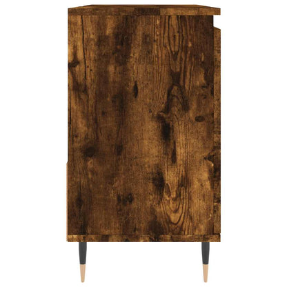 Armadietto Bagno Rovere Fumo 65x33x60 cm in Legno Multistrato | homemem39