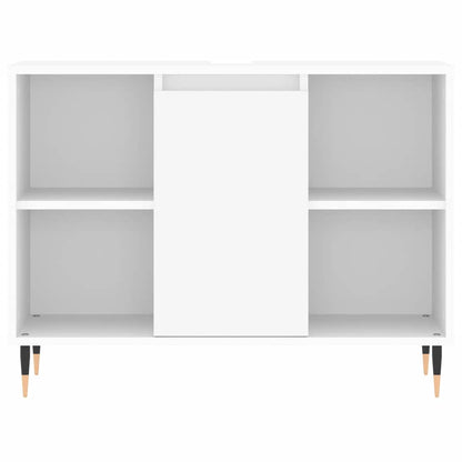 Mobile da Bagno Bianco 80x33x60 cm in Legno Multistrato - homemem39