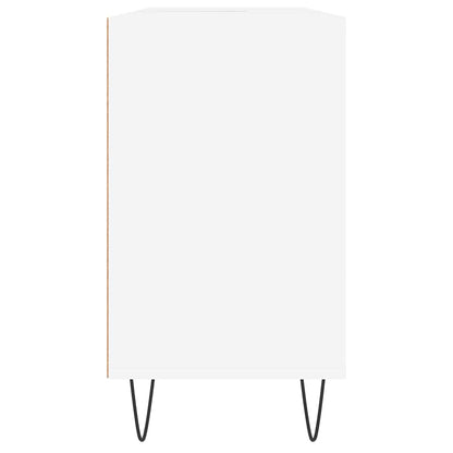 Mobile da Bagno Bianco 80x33x60 cm in Legno Multistrato