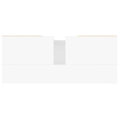 Mobile da Bagno Bianco 80x33x60 cm in Legno Multistrato - homemem39