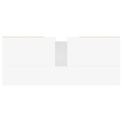 Mobile da Bagno Bianco 80x33x60 cm in Legno Multistrato - homemem39