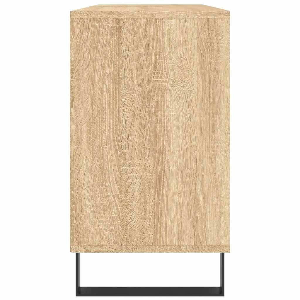 Mobile da Bagno Rovere Sonoma 80x33x60 cm in Legno Multistrato
