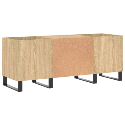 Mobile Porta Dischi Rovere Sonoma 121x38x48cm Legno Multistrato - homemem39