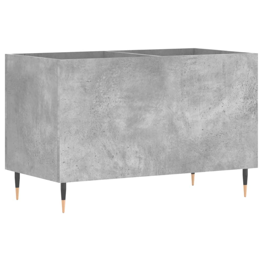 Mobile Porta Dischi Grigio Cemento 74,5x38x48 Legno Multistrato | homemem39