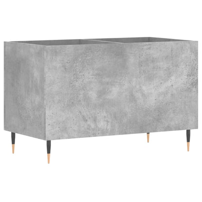 Mobile Porta Dischi Grigio Cemento 74,5x38x48 Legno Multistrato | homemem39