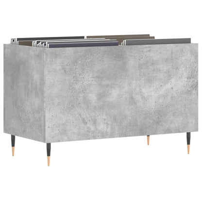 Mobile Porta Dischi Grigio Cemento 74,5x38x48 Legno Multistrato | homemem39