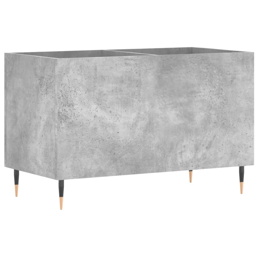 Mobile Porta Dischi Grigio Cemento 74,5x38x48 Legno Multistrato | homemem39