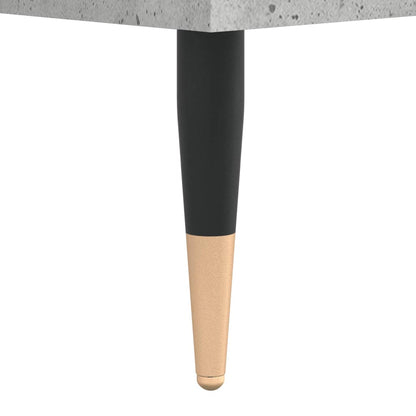 Mobile Porta Dischi Grigio Cemento 74,5x38x48 Legno Multistrato | homemem39