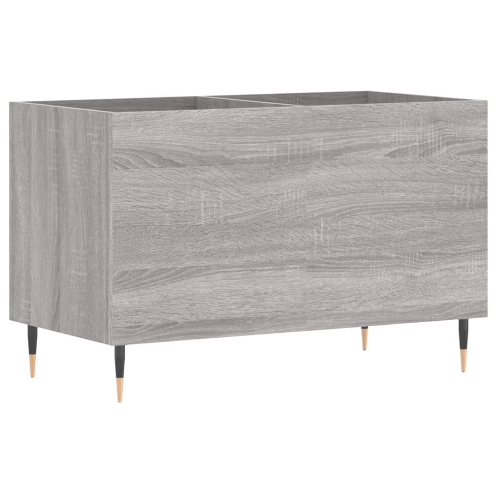 Mobile Porta Dischi Grigio Sonoma 74,5x38x48 Legno Multistrato | homemem39