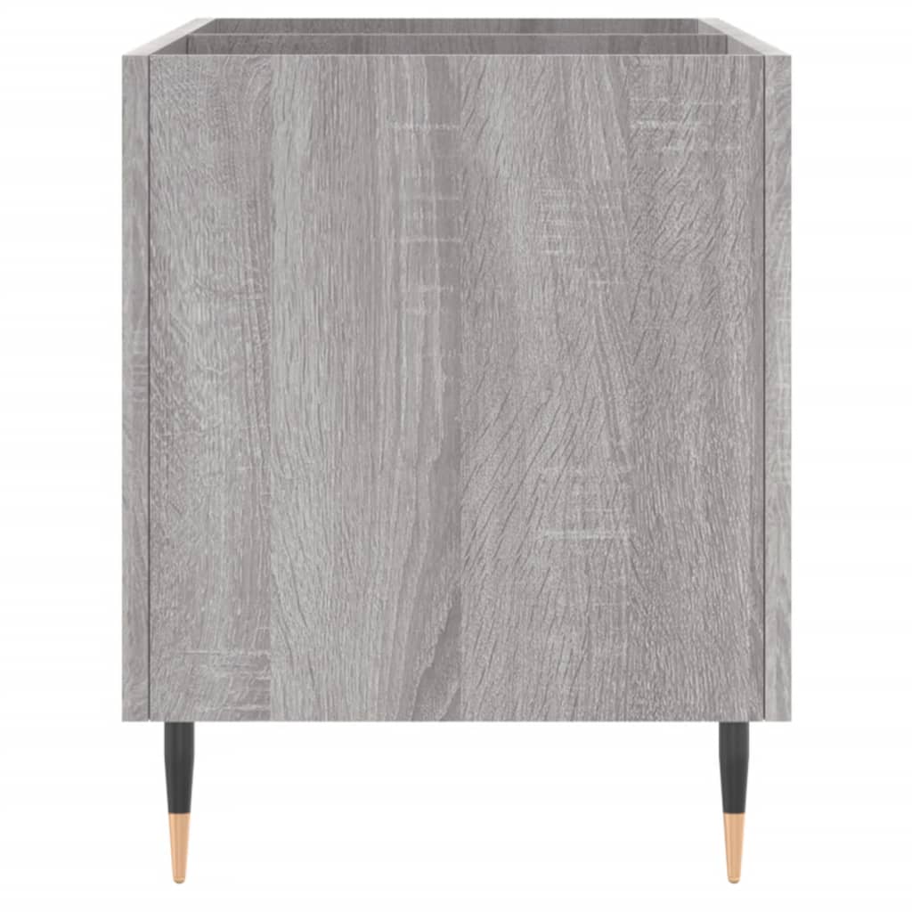 Mobile Porta Dischi Grigio Sonoma 74,5x38x48 Legno Multistrato | homemem39