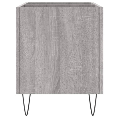 Mobile Porta Dischi Grigio Sonoma 74,5x38x48 Legno Multistrato