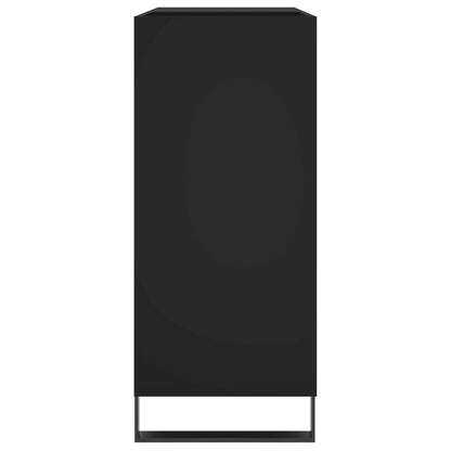 Mobile Porta Dischi Nero 84,5x38x89 cm in Legno Multistrato - homemem39