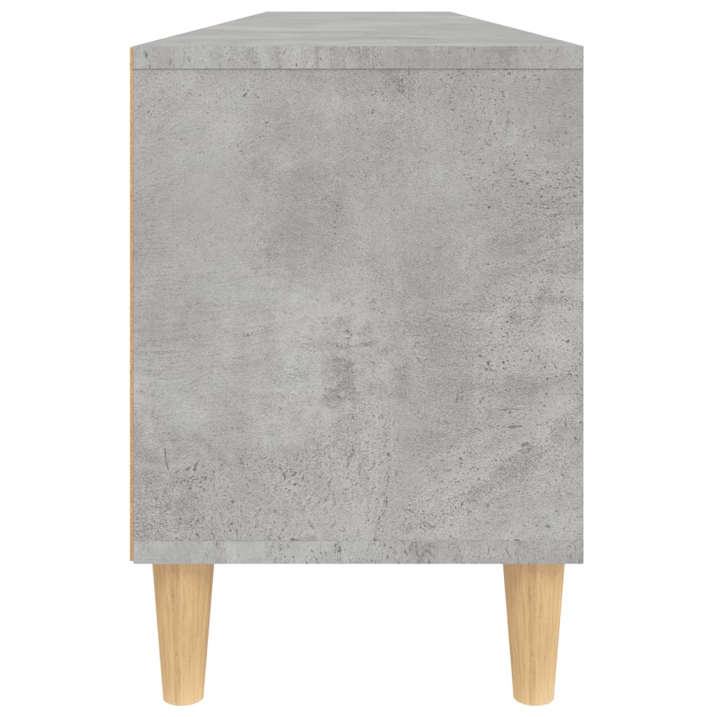 Mobile TV Grigio Cemento 150x30x44,5 cm Legno Multistrato - homemem39
