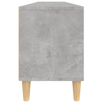 Mobile TV Grigio Cemento 150x30x44,5 cm Legno Multistrato - homemem39
