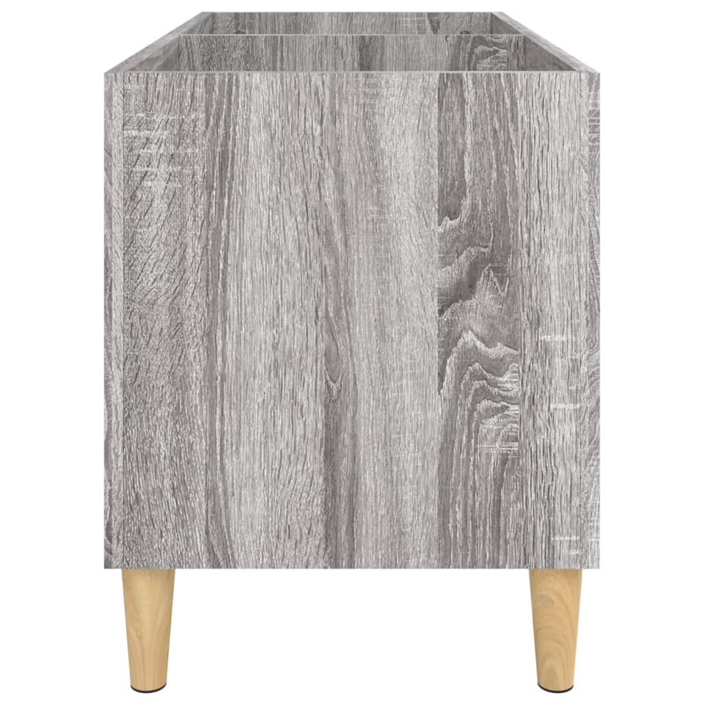 Mobile Porta Dischi Grigio Sonoma 74,5x38x48 Legno Multistrato