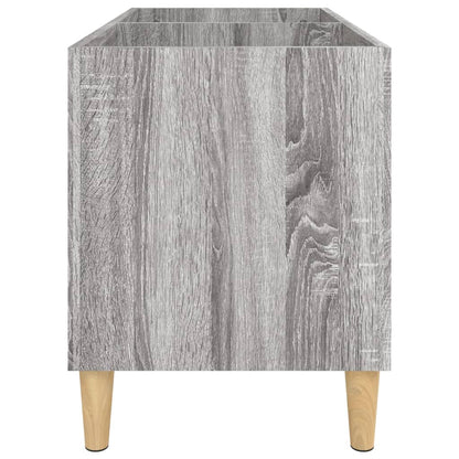 Mobile Porta Dischi Grigio Sonoma 74,5x38x48 Legno Multistrato
