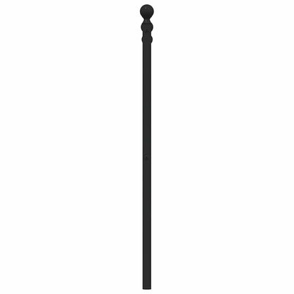 Testiera di Ricambio in Metallo Nero 140 cm | homemem39