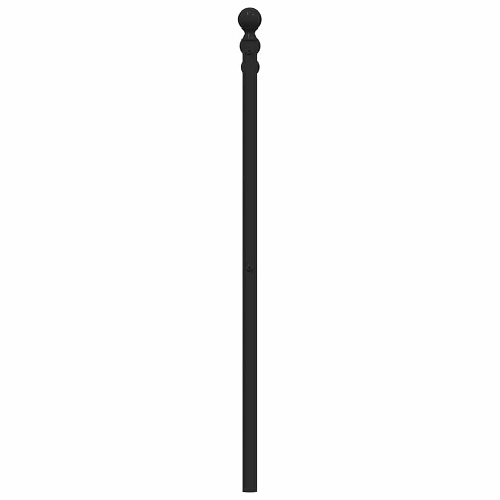 Testiera di Ricambio in Metallo Nero 150 cm | homemem39