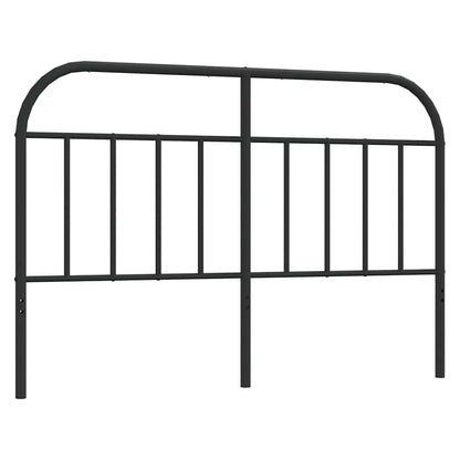 Testiera di Ricambio in Metallo Nero 150 cm | homemem39