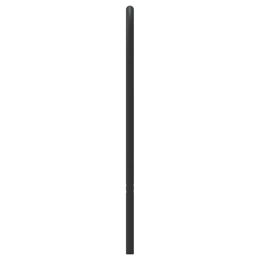 Testiera di Ricambio in Metallo Nero 150 cm | homemem39