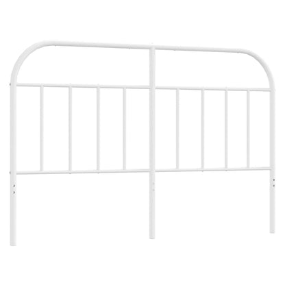 Testiera di Ricambio in Metallo Bianco 135 cm | homemem39