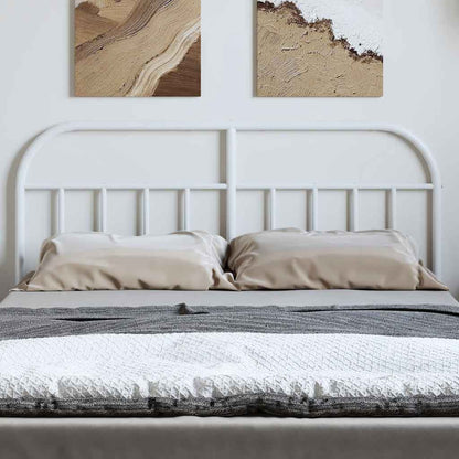 Testiera di Ricambio in Metallo Bianco 135 cm | homemem39