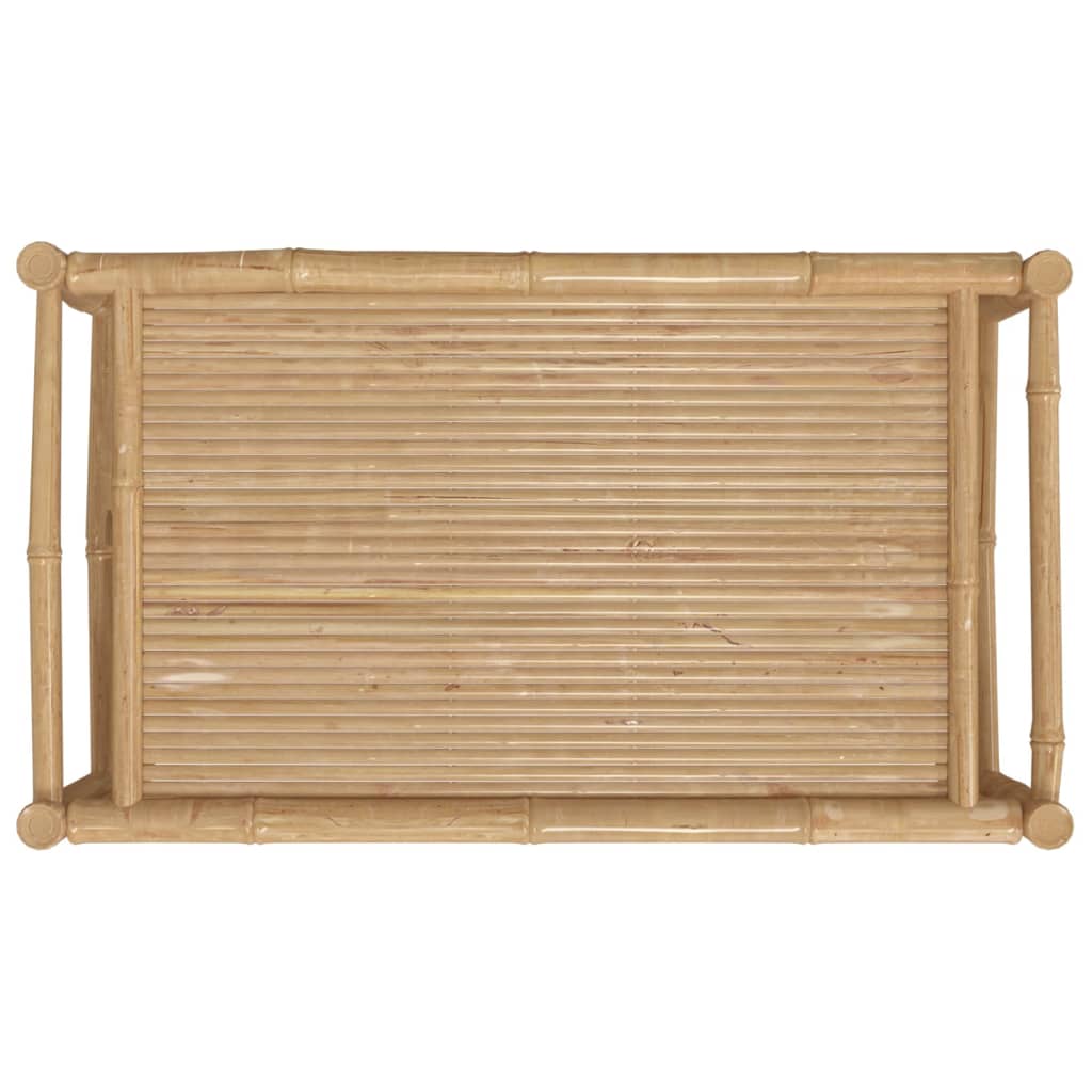 Tavolino da Giardino 100x55x33 cm in Bambù | homemem39