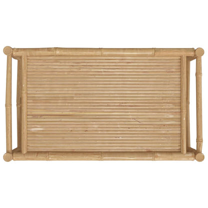 Tavolino da Giardino 100x55x33 cm in Bambù | homemem39