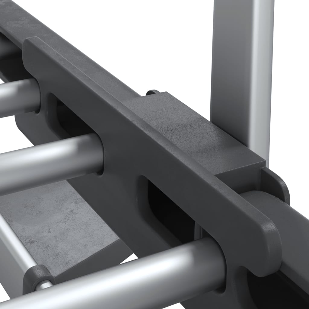 Scaffale per Lavatrice 77x52x192 cm in Alluminio - homemem39