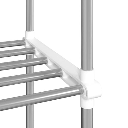 Ripiano per Microonde Bianco 51x27x63 cm in Alluminio | homemem39