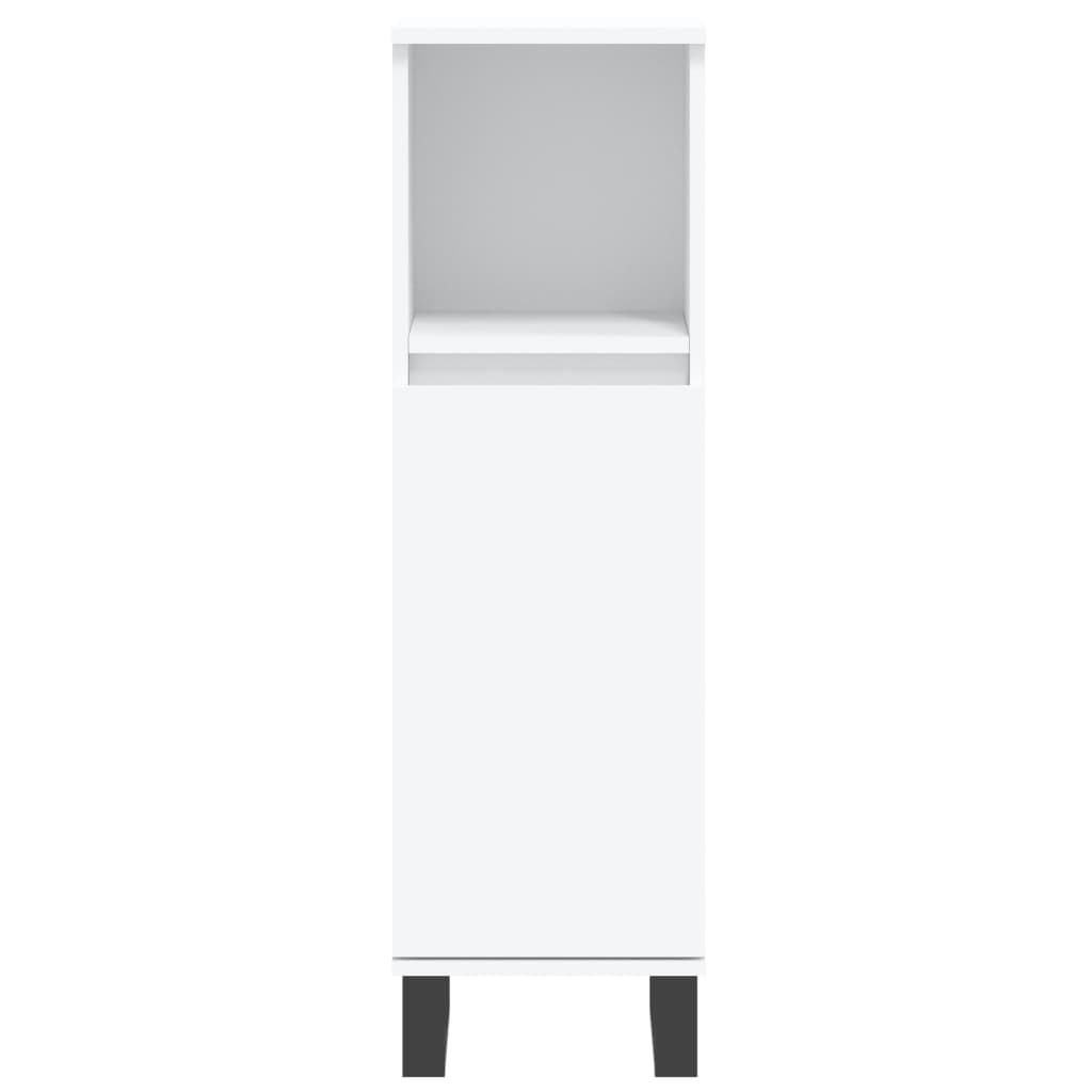Set di Mobili da Bagno 3 pz Bianco in Legno Multistrato | homemem39