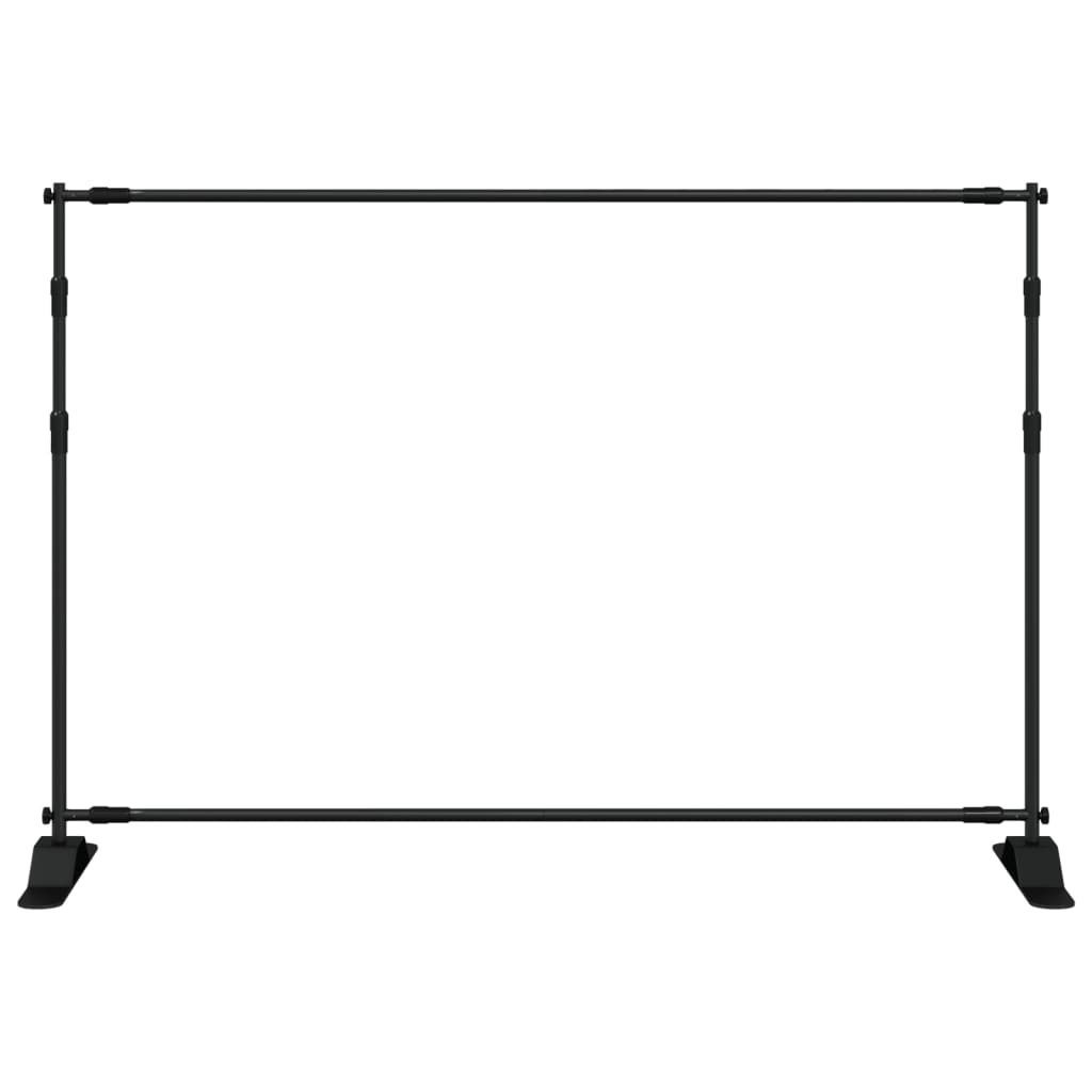 Supporto per Fondale Nero 305x243 cm in Acciaio