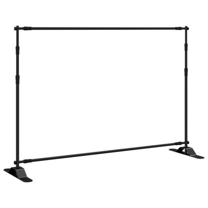 Supporto per Fondale Nero 305x243 cm in Acciaio