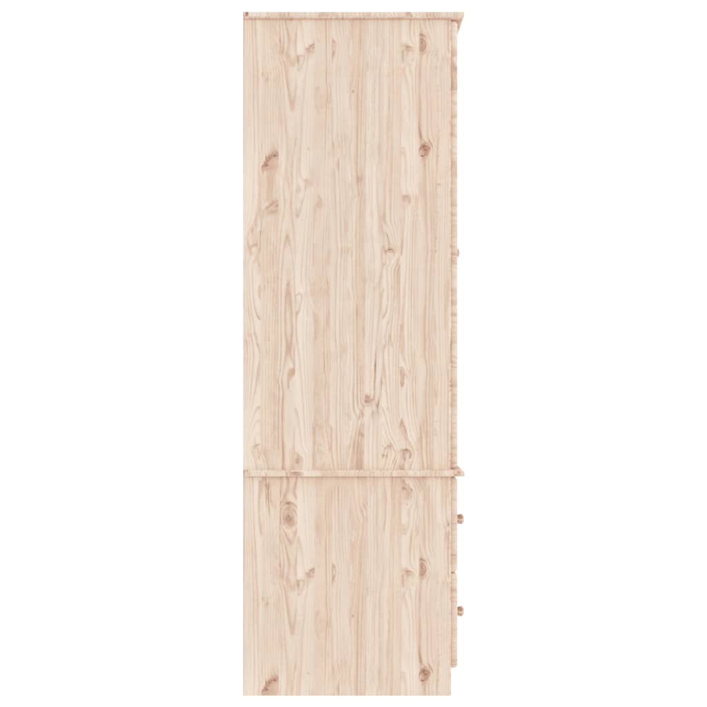 ALTA wardrobe 90x55x170 cm in solid pine wood