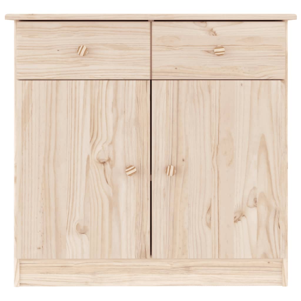 HIGH sideboard 77x35x73 cm in solid pine wood
