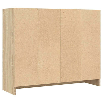 Credenza Rovere Sonoma 91x28x75 cm in Legno Multistrato | homemem39
