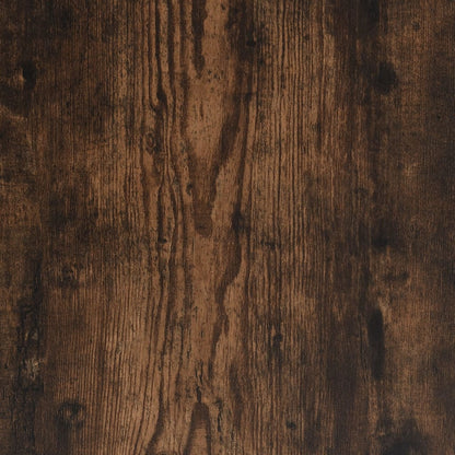 Scrivania Rovere Fumo 100x55x75 cm in Legno Multistrato