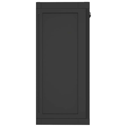Armadio da Esterno Nero 65x37x85 cm in PP | homemem39