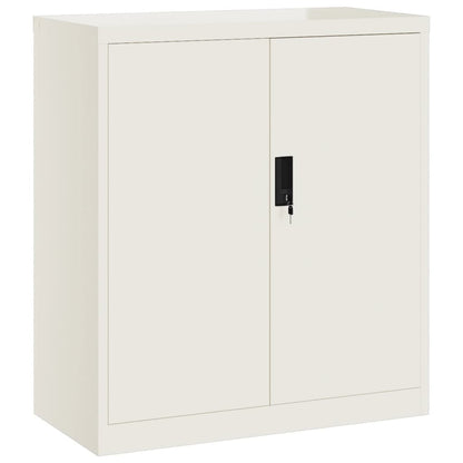 Armadio Classificatore Bianco 79x40x90 cm in Acciaio