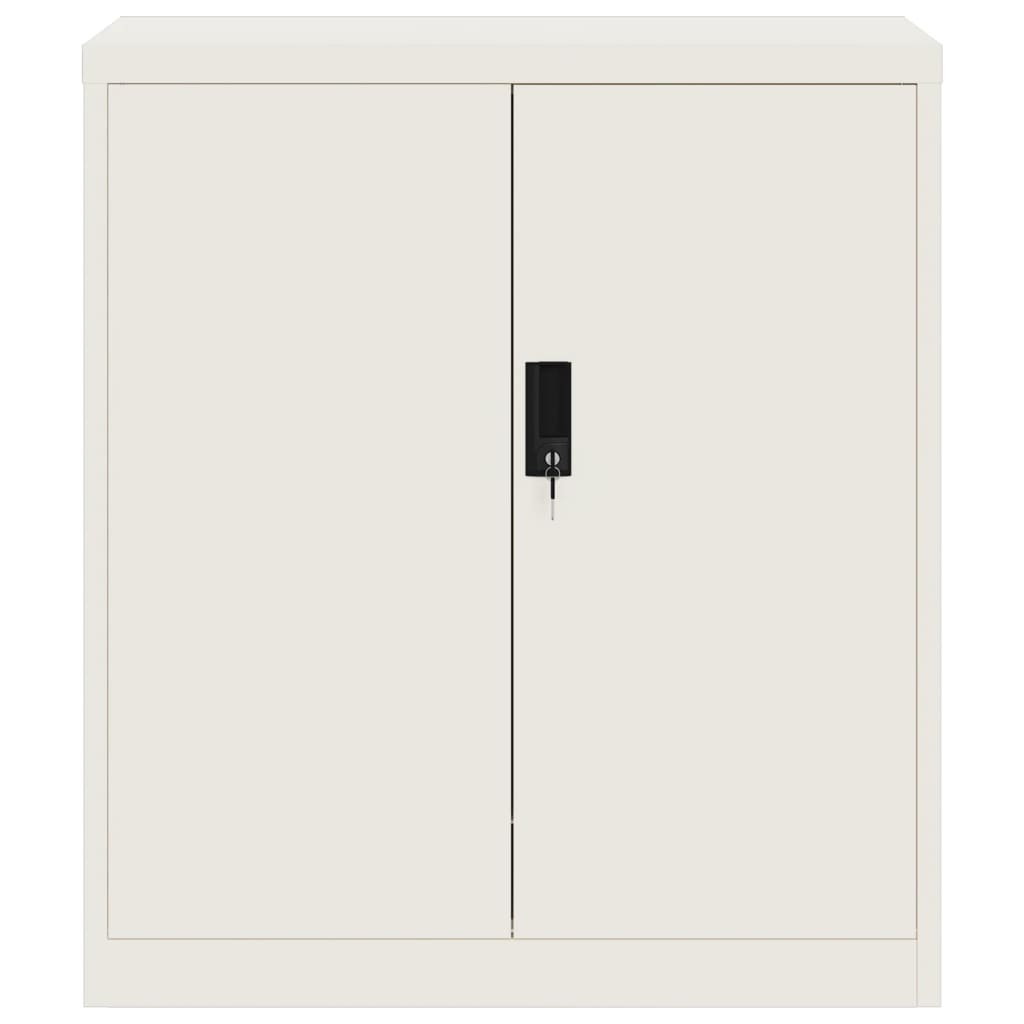 Armadio Classificatore Bianco 79x40x90 cm in Acciaio