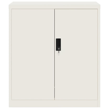 Armadio Classificatore Bianco 79x40x90 cm in Acciaio