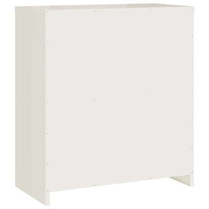 Armadio Classificatore Bianco 79x40x90 cm in Acciaio